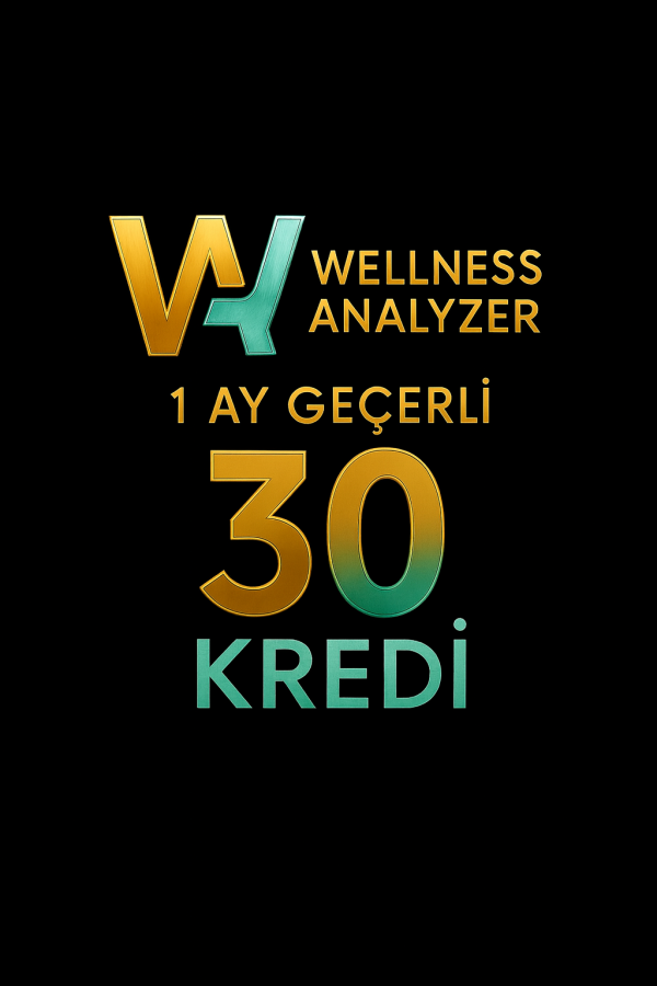 Wellness Analyzer – Aylık 30 Kredi