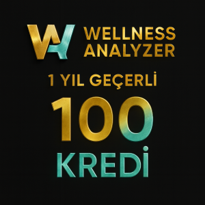 Wellness Analyzer – 1Yıllık 100 Kredi