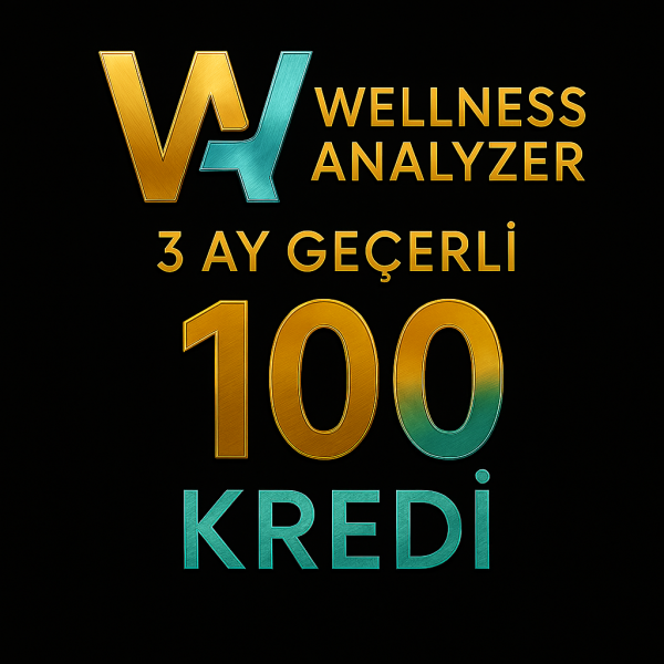 Wellness Analyzer – 3Aylık 100 Kredi